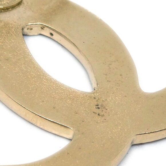 Chanel CC Brooch Pin Gold - Picture 6 of 8